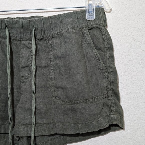 Caslon 100% Linen Elastic Shorts - Picture 6 of 9